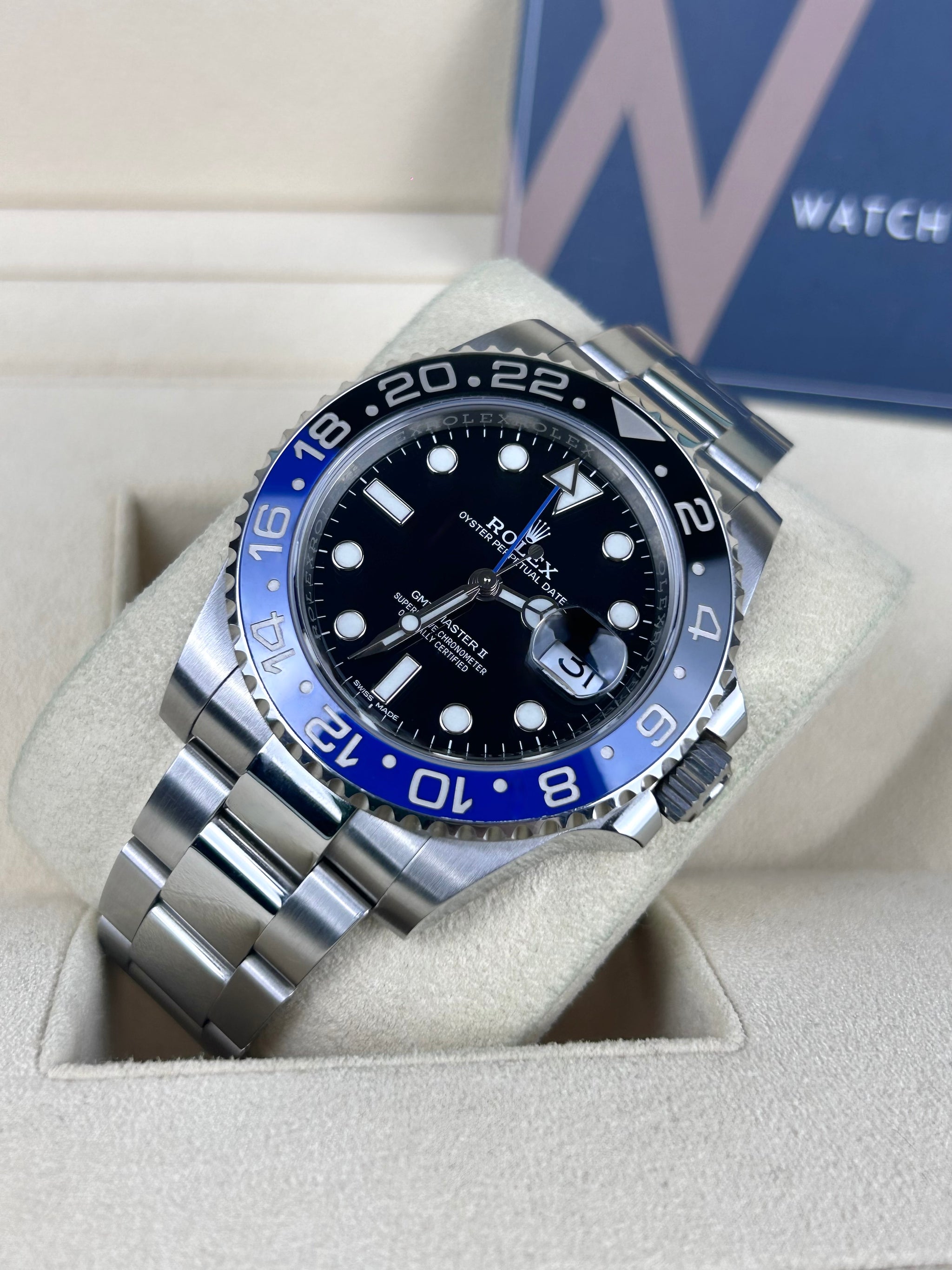 Rolex GMT-Master II Black 2017 116710BLNR Batman – The