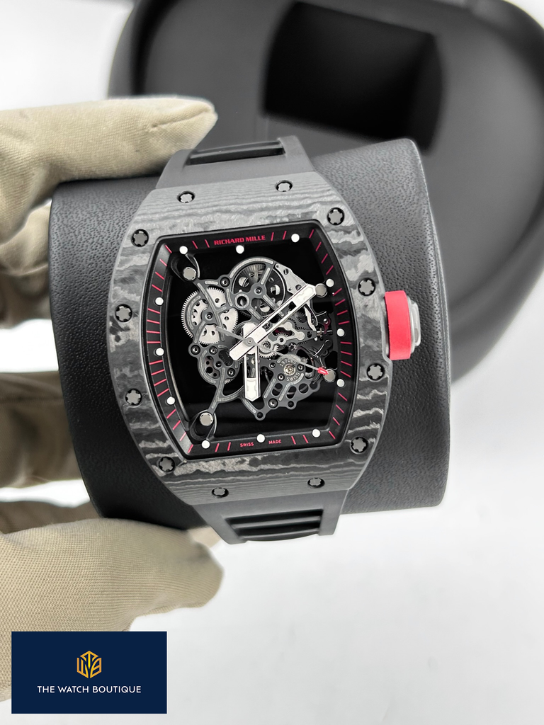 Richard Mille RM055 Titanium Black Strap Dark Legend