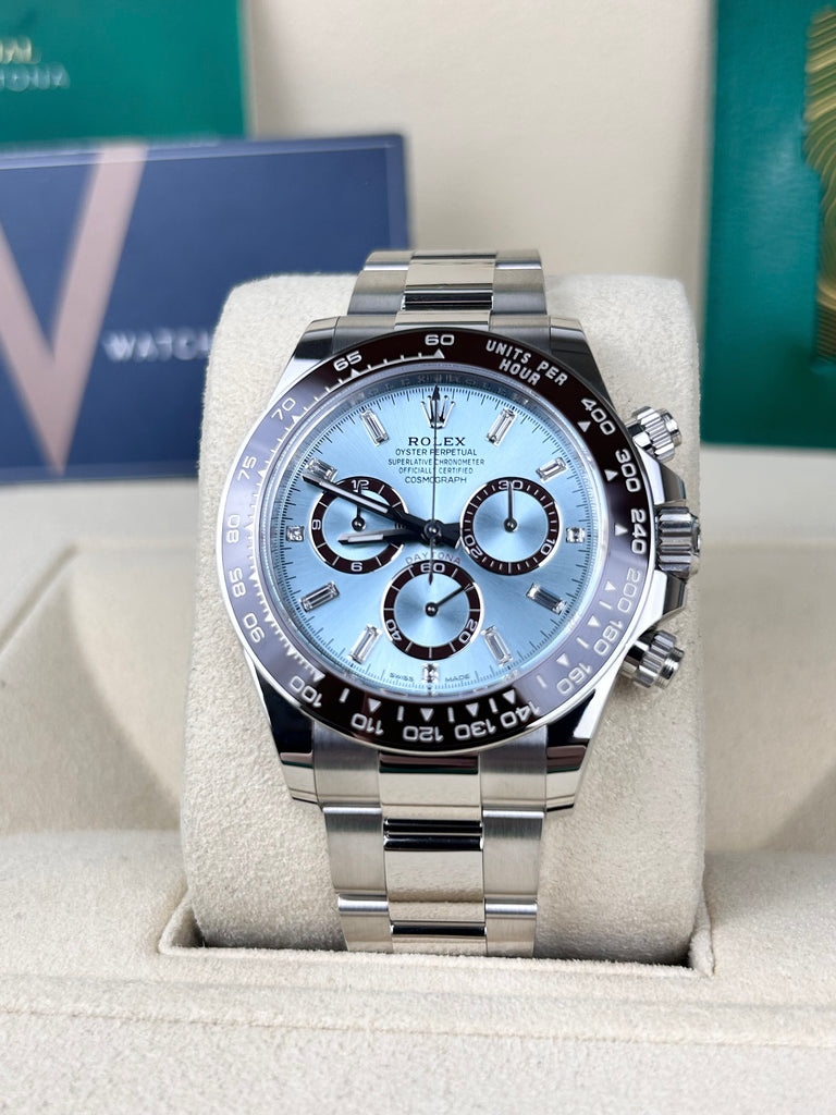 Daytona Ice Rolex Daytona Platin Baguette Rolex Cosmograph Daytona