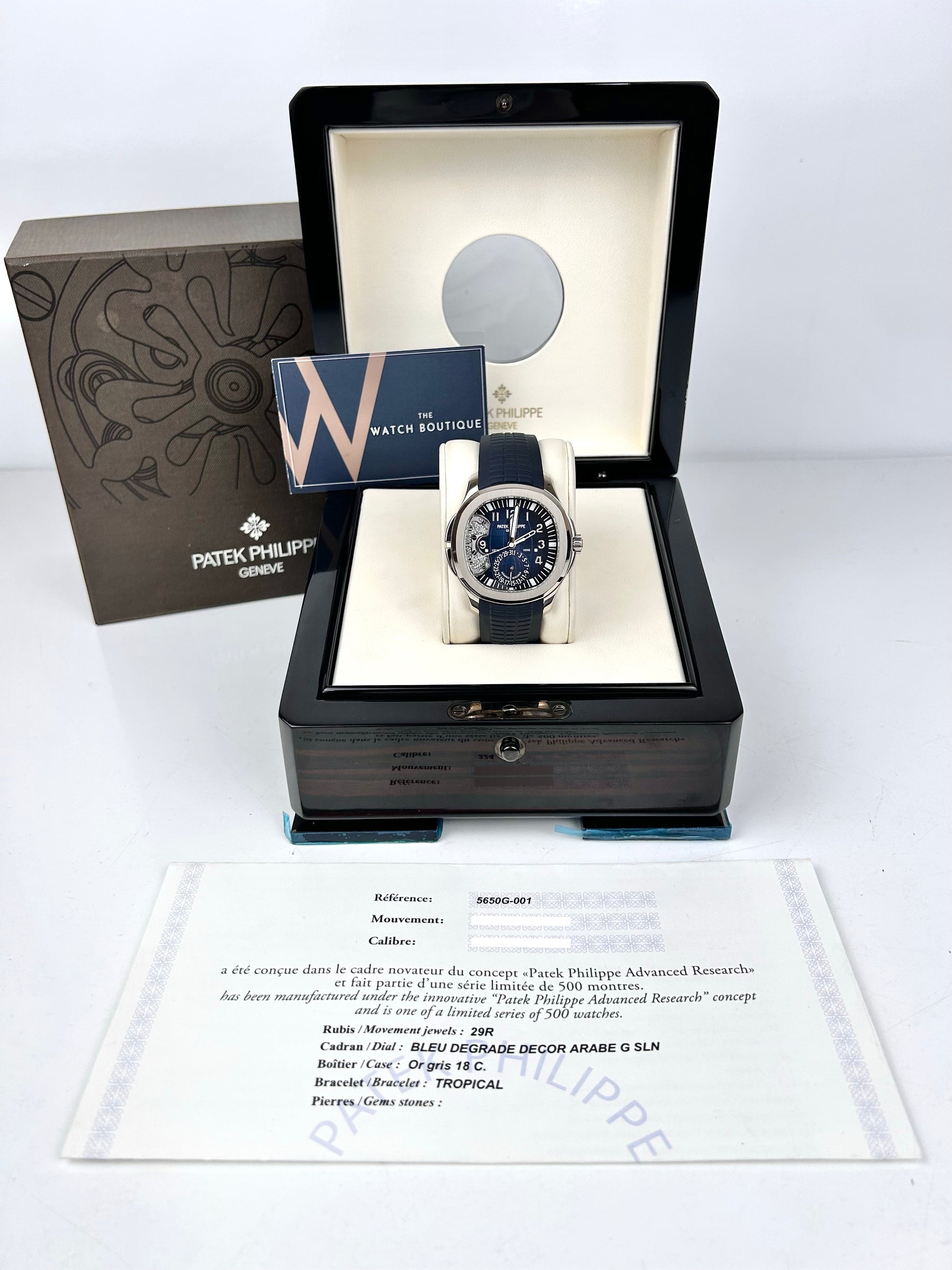 Patek Philippe Aquanaut Advanced Research Terminator 2017