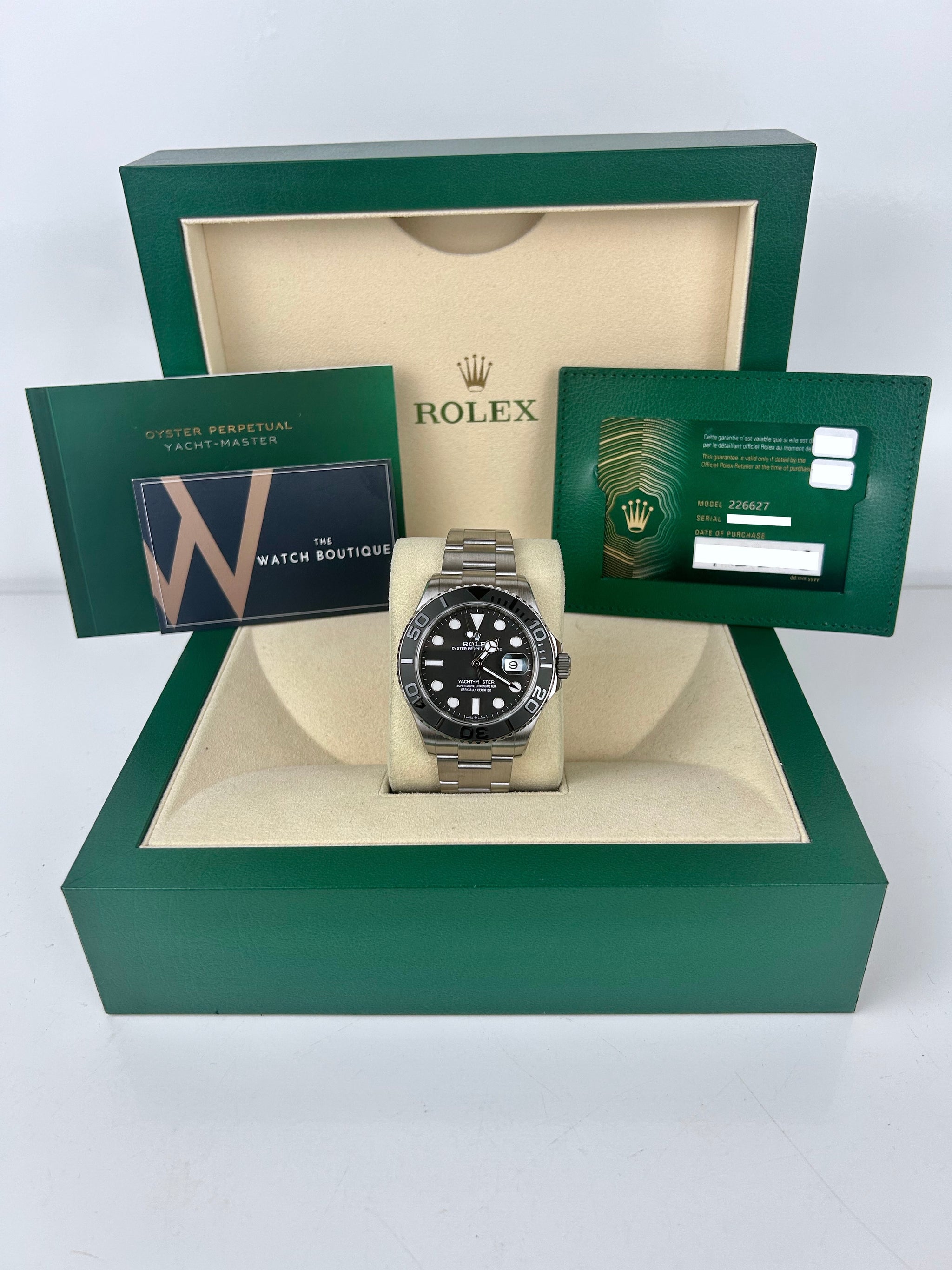 Rolex Yacht-Master - Titanium - 2023 - 226627 – The Watch Boutique