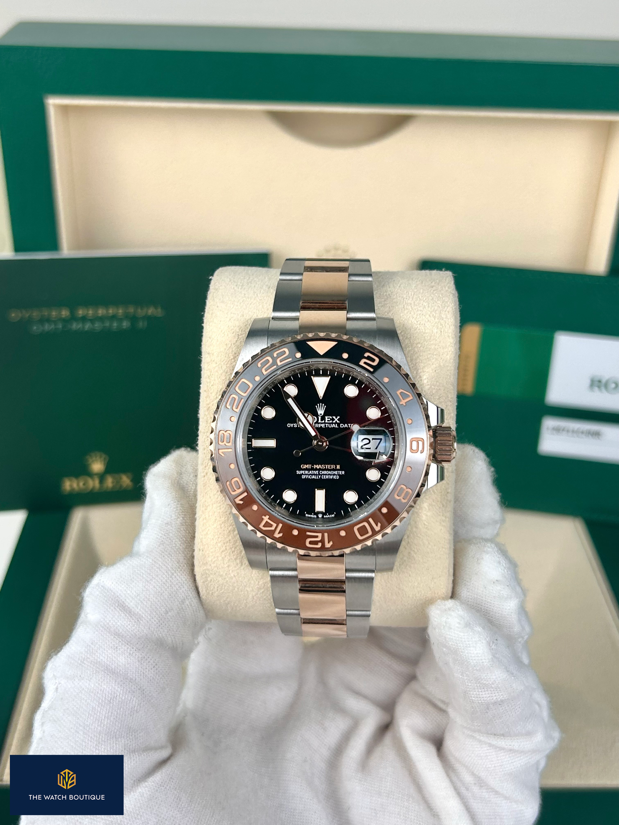 Rolex GMT Master II Root Beer 2019 126711CHNR- Bi-Metal