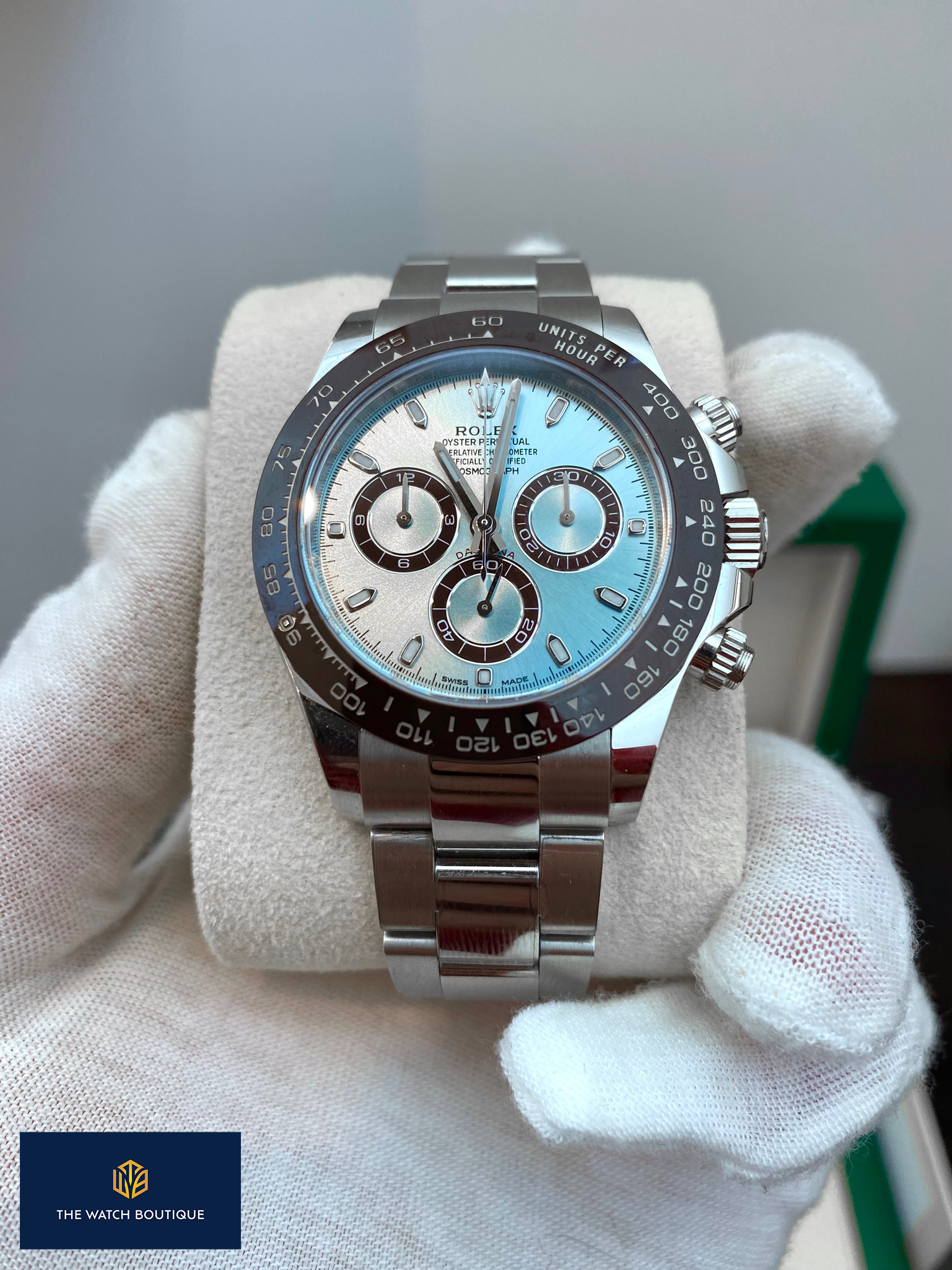 y.mca Rolex Oyster Perpetual Cosmograph Daytona Platinum 116506 | Luxe