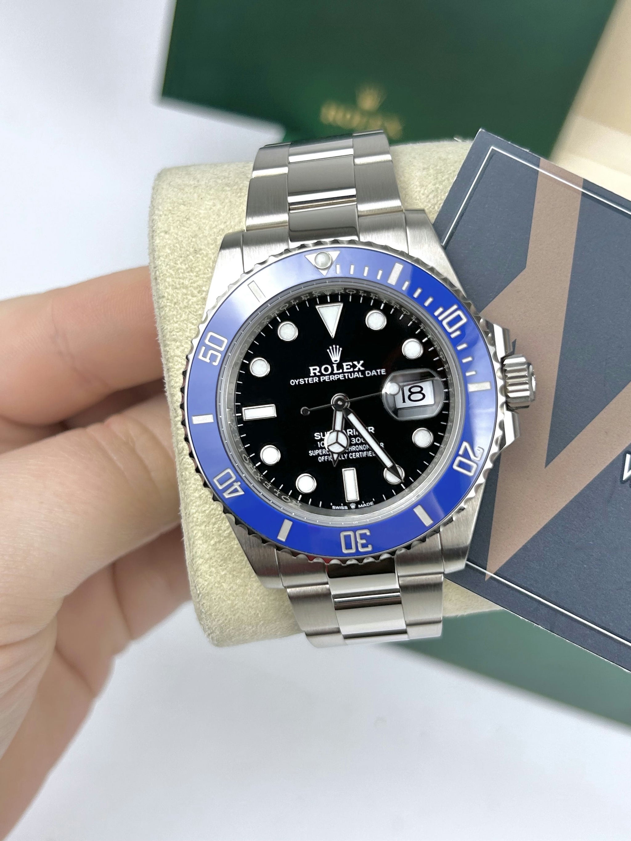 Black and blue rolex submariner sale