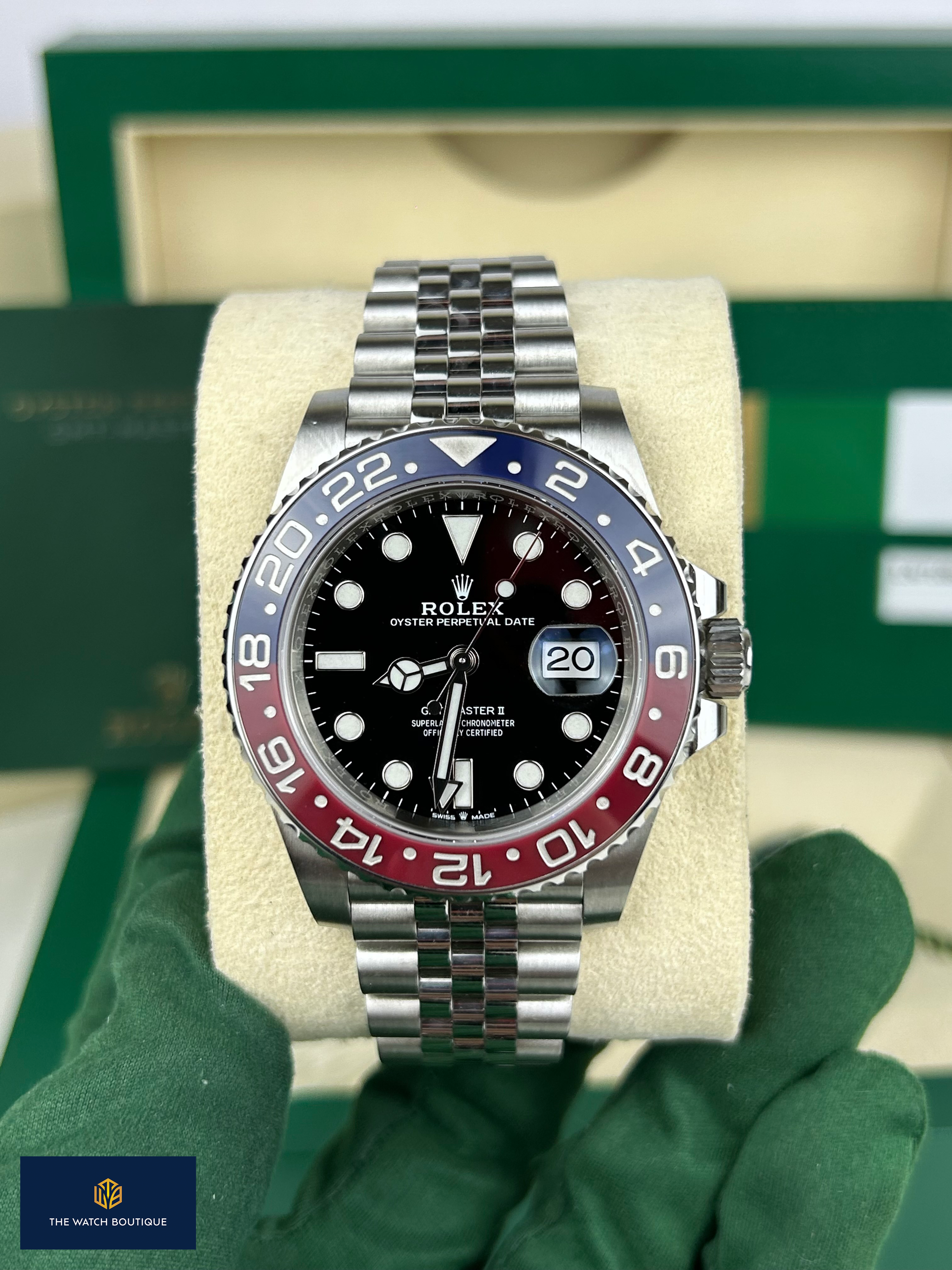 Rolex GMT Master II Pepsi Jubilee 2019 126710BLRO – The