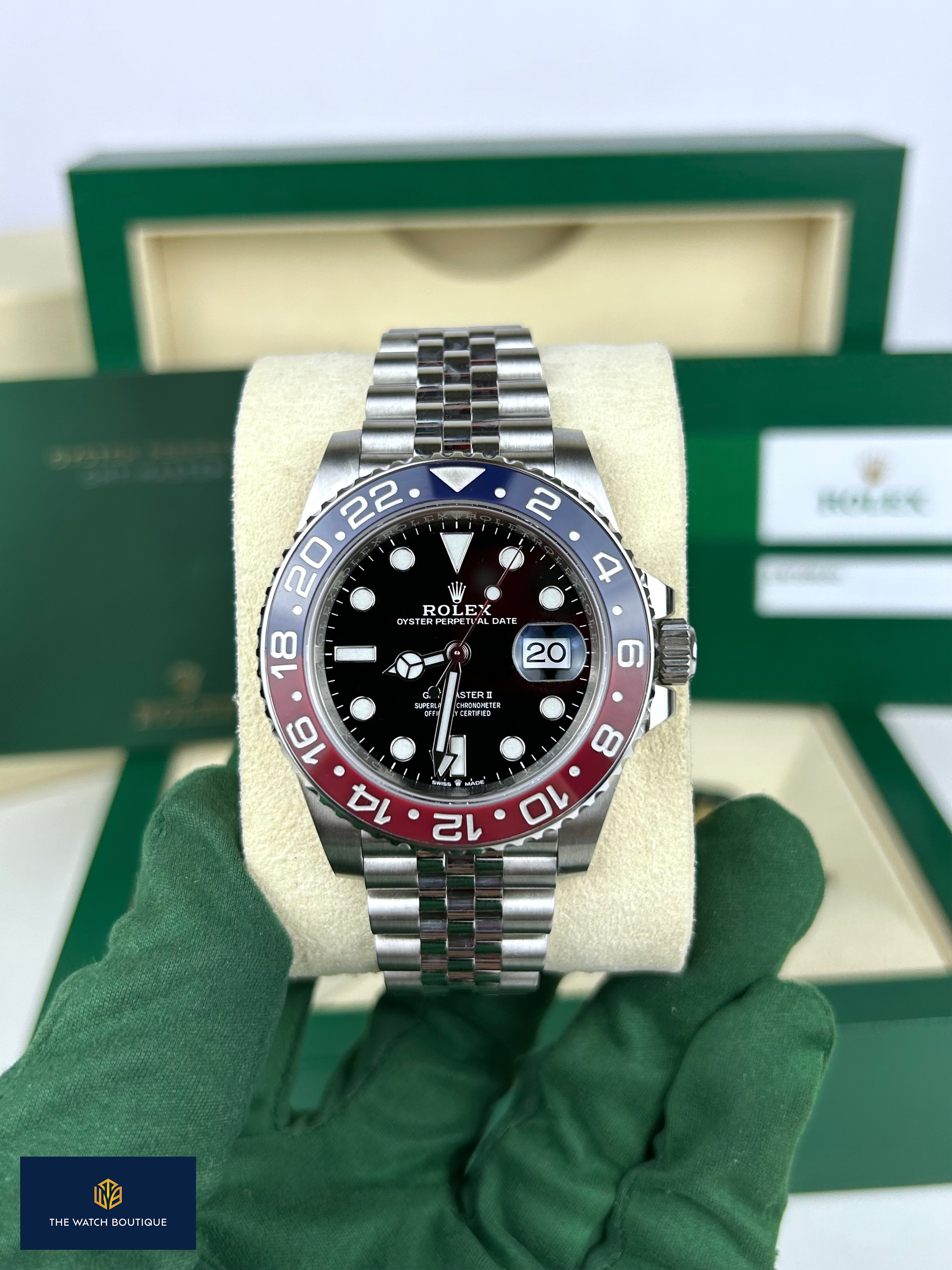 Rolex GMT Master II Pepsi Jubilee 2019 126710BLRO – The